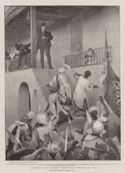 La dernière résistance de Gordon, Khartoum